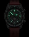 Ανδρικό ρολόι VICTORINOX Air Pro αυτόματο με τριπλή ώρα και καουτσούκ λουράκι - Image 4