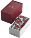 Ανδρικό ρολόι VICTORINOX I.N.O.X. με κόκκινο λουράκι από καουτσούκ - Image 8