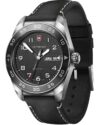 Ρολόι VICTORINOX Swiss Army Black Leather Strap - Image 3