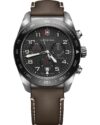 Ρολόι VICTORINOX Swiss Army Chronograph Brown Leather Strap