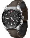 Ρολόι VICTORINOX Swiss Army Chronograph Brown Leather Strap - Image 3
