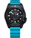 Ρολόι VICTORINOX Dive Pro Automatic Light Blue Rubber Strap