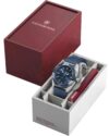 Ανδρικό ρολόι VICTORINOX Maverick με μπλε λουράκι από καουτσούκ - Image 8