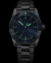 Ανδρικό ρολόι VICTORINOX Maverick με ασημί μπρασελέ από ανοξείδωτο ατσάλι - Image 4