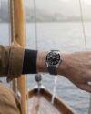 Ανδρικό ρολόι VICTORINOX Maverick αυτόματο με μαύρο λουράκι από καουτσούκ - Image 2