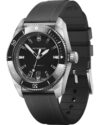 Ανδρικό ρολόι VICTORINOX Maverick αυτόματο με μαύρο λουράκι από καουτσούκ - Image 3