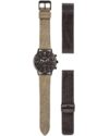 Ρολόι BREIL Six.3.Nine Chronograph Brown Combined Materials Strap - Image 3