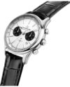 Ρολόι LUCIEN ROCHAT Montreux Chronograph Black Leather Strap - Image 3
